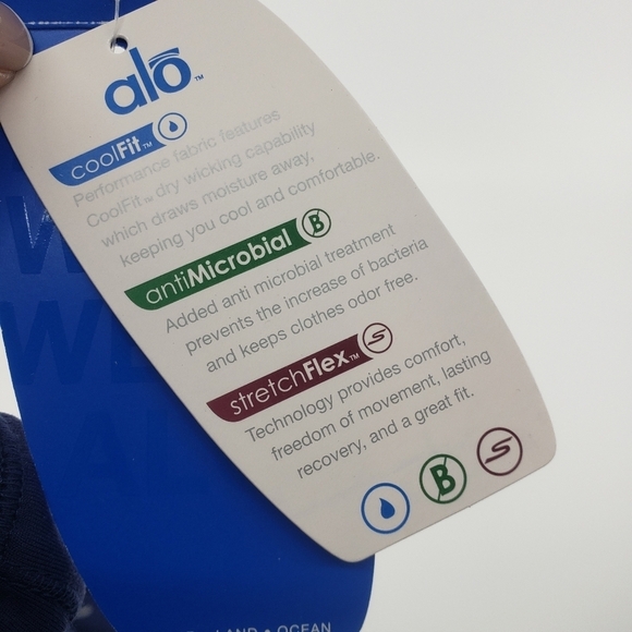 Alo Cool Fit NWT Womens Size M Stretch Fix Flare Leg Yoga Pants - Picture 5 of 8